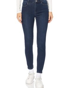 Jeans Morgan taille haute 7/8ème slim pour hommes et femmes pour la journée et la soirée fashion et confortables 32x32