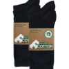Chaussettes Bio 100% Naturel Lot de 6/12 Pairs Homme Femme | Confortable Sans Couture | Modèle Biolivia