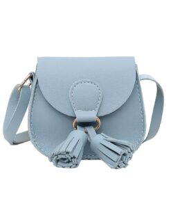Sac à main Hifot pour filles miniature bleu usage scolaire pour garderie