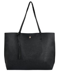 Sac à Main Volumoon, Grande Capacité et Fourrure PU pour Femme | Accessoire de Mode | Travail, Voyage et Shopping | Sac