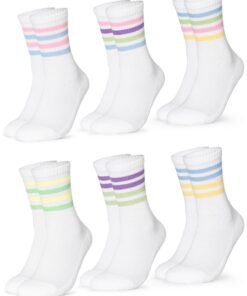 Chaussettes Sport Occulto Femme 80% Coton OEKO-TEX STANDARD 100Lot de 6 (Modèle: Steffi) - Convient aux Sportives - Conf