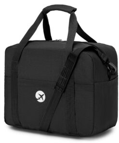 Valise cabine BAGROUPS Wizzair 25L imperméable nylon pour voyage femme hommes noir