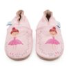 Chaussures pieds nus Dotty Fish unisexes en cuir pour bébés et enfants - Antidérapantes, souples, légères et respirantes