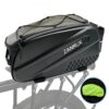 zanmuk Sacoche de vélo 3 en 1 imperméable et réfléchissante 14L pour porte-bagages avec housse de pluie