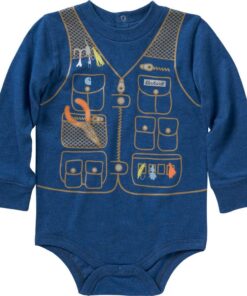 Carhartt Body à Manches Longues pour Bébé Garçon - Tissu Durable, Confortable pour les Sorties et Activités Enfants