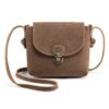 Sac Bandoulière Verrouilling Antivol pour Femmes Café Retrouvableavec Téléphone Portable