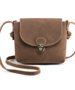 Sac Bandoulière Verrouilling Antivol pour Femmes Café Retrouvableavec Téléphone Portable