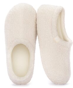 RockDove Chaussons d'Intérieur Fermés en Polaire Teddy pour Femme