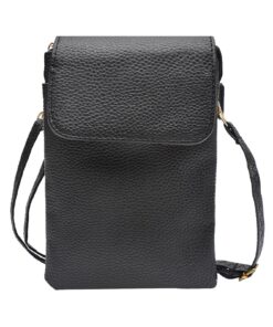 TNSLAND Sac à Bandoulière pour Téléphone Portable - Pochette Femme avec Nombreuses Poches pour Cartes - Petit tamaño