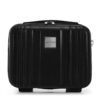 WITTCHEN Ultimo Line Valise Rigide | Bagage de Voyage Polycarbonate Noir | Imperméable et Facile à Transporter | 27x32x1
