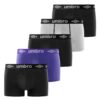 Umbro Caleçon Boxeur Lot de 5 pour Homme - Comfort et Style en Coton Mixte - Sport et Loisirs - Taille de 38 à 50