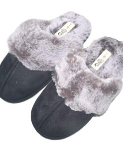 Millffy sabots confortables femme doublure fausse fourrure semelle antidérapante mousse mémoire forme