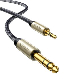 Câble Audio Jack |5mm vers 6.35mm Compatible avec Piano Électronique et Amplificateur de Guitare (1M) Fonctionnelités et