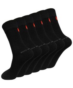 ZAKASA Chaussettes pour Hommes : Ultra Douces, Respirantes et Anti-transpirantes en Fibre de Bamboo - Bureau - OEKO-TEX
