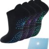 Chaussettes de Yoga Antidérapantes Femme | Toes Home | Pour Yoga et Pilates | Femmes | Santé et Hôpital | 4 Paires | Cha