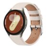 Bracelets Wanme en cuir pour Samsung Galaxy Watch 7/6/5/4/3/Active 2 40-47 mm - Fonctionnel et Mode - Pour Femmes et Hom