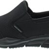 Skechers Equalizer |0 Baskets Homme Noir Mesh Pu Black Trim 42 EU | Souliers confortables et tendance pour les hommes |