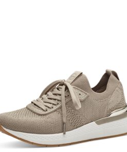Tamaris Femmes Basket 1-1-23712-29 - Chaussures de Sport Mode pour Femmes - Blanc - Taille EU Large