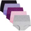 YaShaer Lot de Slips Taille Haute en Coton pour Femme + YaShaer Slips Taille Haute en Coton Femme Haute Taille + YaShaer