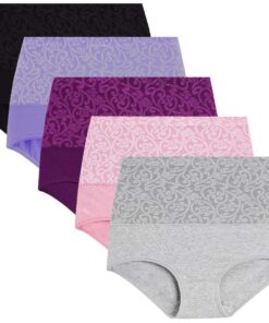 YaShaer Lot de Slips Taille Haute en Coton pour Femme + YaShaer Slips Taille Haute en Coton Femme Haute Taille + YaShaer