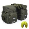 Sac à dos ZTZ pour vélo, étanche et enroulable, pour cyclistes amateurs, usage quotidien, couleur verte army, 30L