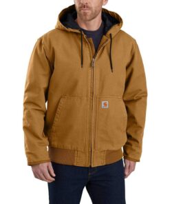 Carhartt Duck Active Jacket Veste Homme Hiver Tailleur Fonctionnel Taille M Large
