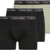 Calvin Klein Boxer Briefs Homme en Coton Doux - Confortable pour le Sport et le Voyage - Taille M/L