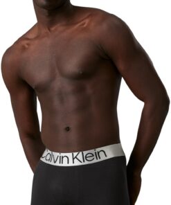 Titre SEO optimisé : Calvin Klein Boxer Briefs en coton bioLot de 3 pour hommes - Confort et qualité - Taille Élargie Av