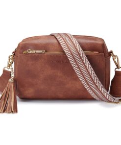 Petit Sac à Bandoulière Femme Mode Pu Cuir Réglable Femmes Sac a Main Fente Carte Crédit Épaules