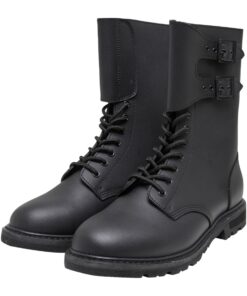 Brandit French Combat Boots Bottes Noir pour Tout Overrides et Military Entraînement
