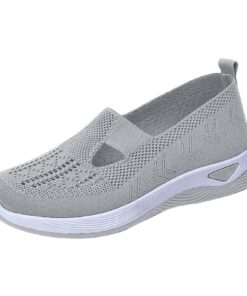 Chaussures orthopédiques femmesétéblanchesbasketlégèresrespirantesSlipinsrunsportrunningrandonnée