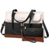 LOVEVOOK Sac Cabas Femme Grande Capacité Sac à Main Imperméable pour Ordinateur 17,3 Pouces Tote Bag p