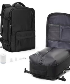 Sac à dos HPLQQ pour homme et femme - Pompes à vide, CompactionBag, Valise Easyjet Noir R1