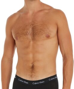 Calvin Klein Pack de 5 Boxers Coton Stretch pour Homme en Coupe Ergonomique et Respirant
