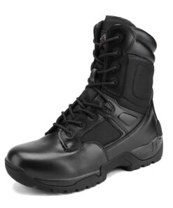 Bottes de combat militaires NORTIV 8 pour hommes - Chaussures tactiques et randonnée - Grande taille
