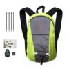Sac À Dos De Vélo 15L Lumineux LED pour Cyclistes Courir Réfléchissant avec Indicateur De Direction et Sac À Dos Vélo Re