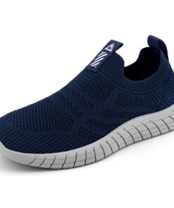 ODCKOI Baskets Slip-on Homme Respirantes et Légères pour Ville, Randonnée et Course à Pied - Chaussures de Sport sans La