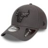 Cap pour homme, confortable, ideale pour les fans de NBA, cap New Era Chicago Bulls 39THIROIR, 39TH Stretch Cap, NBA, Bu