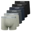 Boxer Homme Caleçon Shorty Lot de 4/6 Élastique Respirant Doux pour Daily Wear Homme