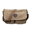 FANDARE Sac à Bandoulière Toile pour Hommes/Femmes - Ecochère 7.9 Pouces - Sac Messenger pour iPad et Travail/Ecole - Mu