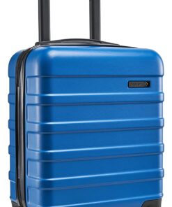 Valise Cabine Max Rigide 4 Roues Bleu Égée 45x36x20cm