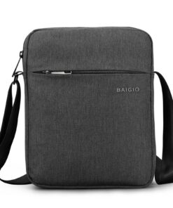 Sac à bandoulière BAIGIO pour homme tendance pour sport, travail et voyage petit sac pochette cartable