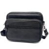 Charmoni Sac Sacoche Homme | Sacs à Dos Portés Travers | Pochette à PassantCeinture | Cuir | Bandoulière Amovible et Rég