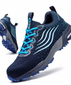 CYKYGGO Chaussures de Sécurité Hommes et Femmes Légères et Confortables pour Cuisine avec Protection d'Acier pour Travai