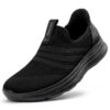 Baskets Slip-on Homme Respirantes Légères et Confortables pour Ville - Chaussures de Sport sans Lacets en Mesh Minimalis