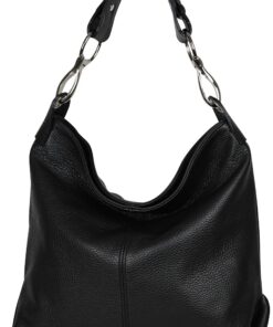 AmbraModa Sac à main en cuir véritable GL033 - Sac porté épaule élégant pour femme (Design intemporel, Luxe, Mode)
