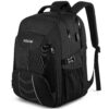 Sac à Dos Homme Grande Capacité Antivol Imperméable Charge USB Noir