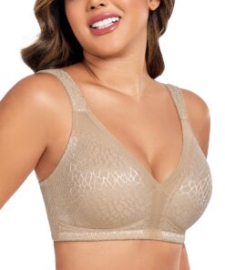 Curyon Soutien-gorge Minimiseur Sans Armatures pour Grandes Seins - Maintien Solide et Confort Élevé - Bonnets Pleins Re