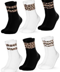 Chaussettes Sport Occulto Motif Léopard Femme lot de 6 OEKO-TEX STANDARD 100
