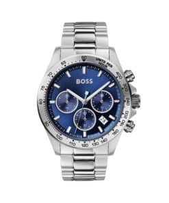 BOSS Chronographe Quartz Homme 43 mm Résistant à l'Eau 5ATM Fonction Date